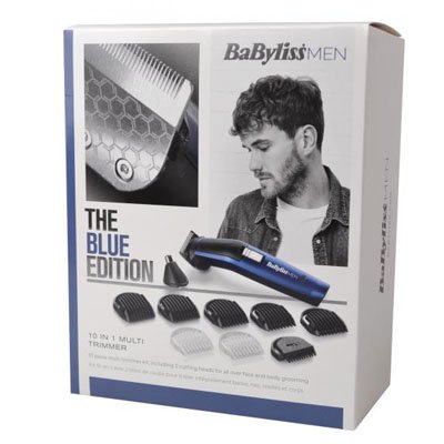 BaByliss 7255PE Blue Edition 10 Başlıklı Multi Yüz & Vücut Bakım Kiti