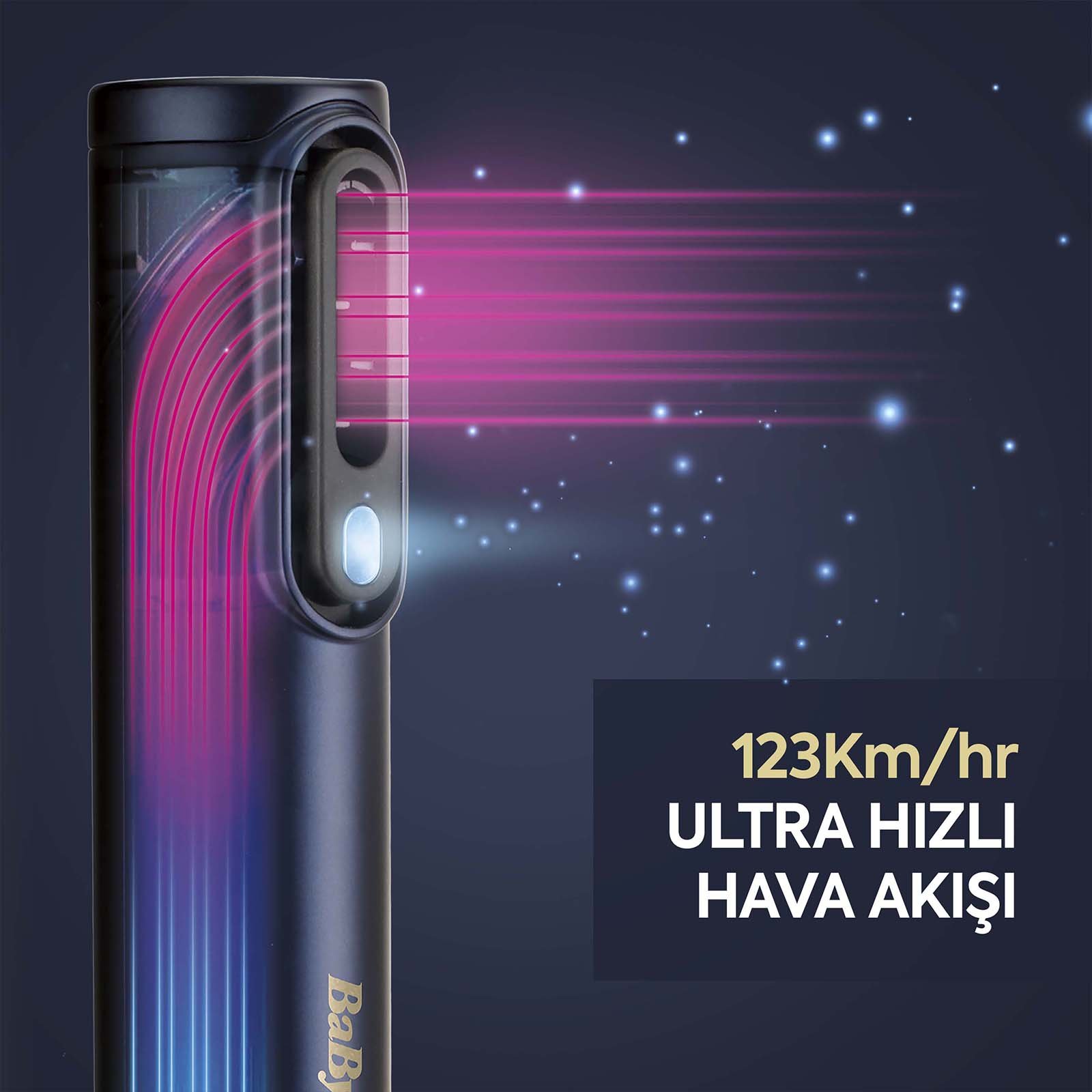 BaByliss AS6550CE Airwand 1600W Saç Kurutma ve Şekillendirme Seti (2 Aksesuar)