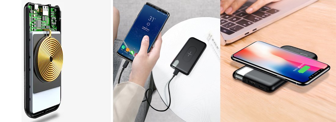 Baseus Thin 10.000 mAh Kablosuz Şarjlı Powerbank